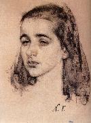 Portrai of Girl Nikolay Fechin